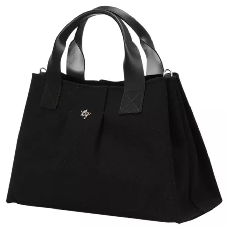 엘르골프 데일리 캔버스 스퀘어 토트백 6J27511