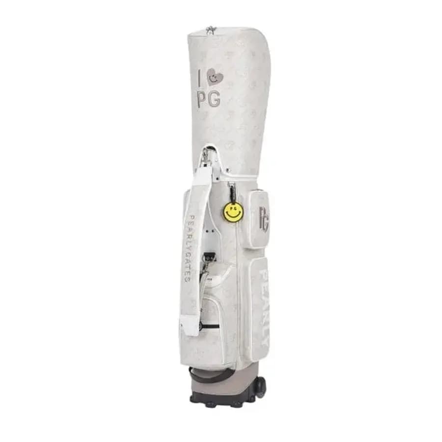 파리게이츠 스마일 로고 패턴 휠 캐디백 521e3cb201iv