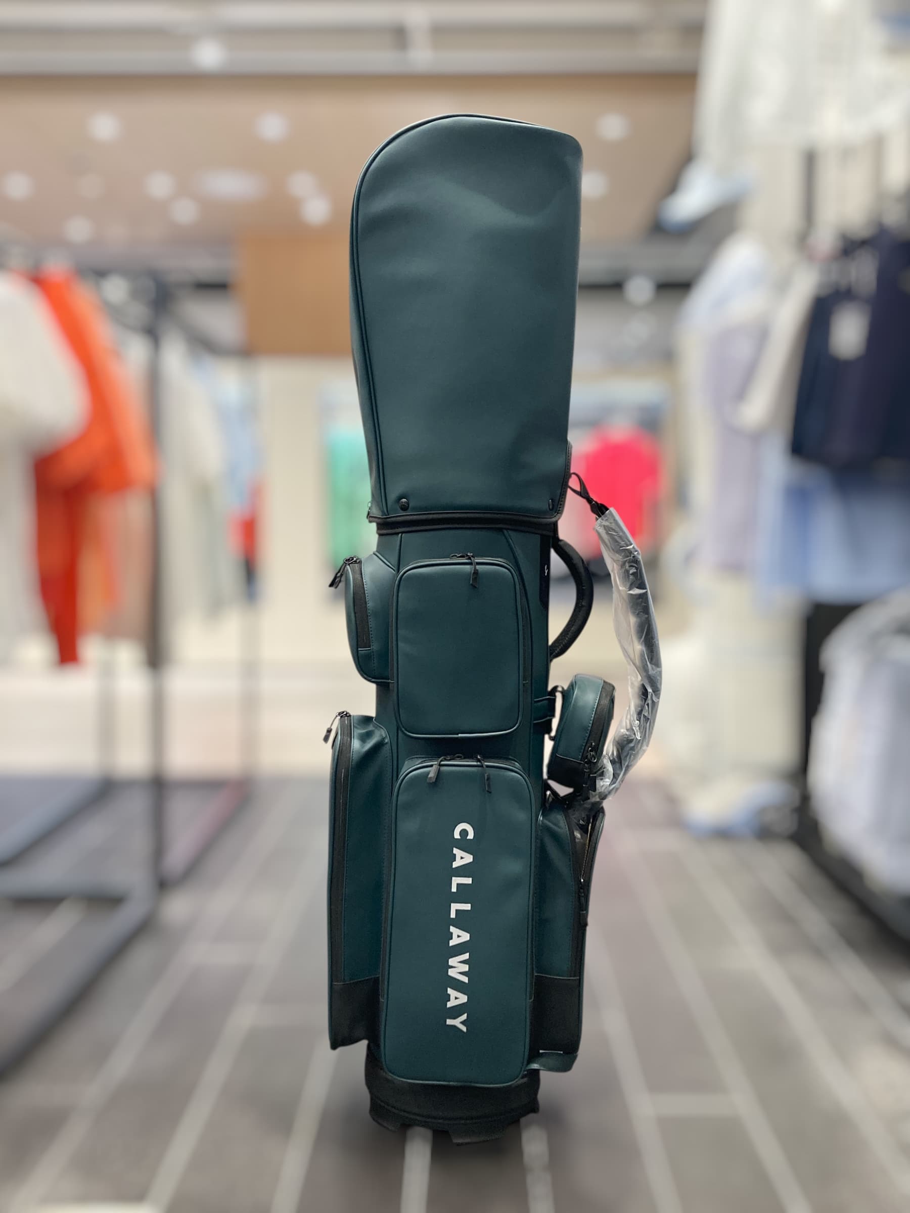 CALLAWAY 캘러웨이 코리아 골프 어반 남성 캐디백 남자 카트백 그린 1982