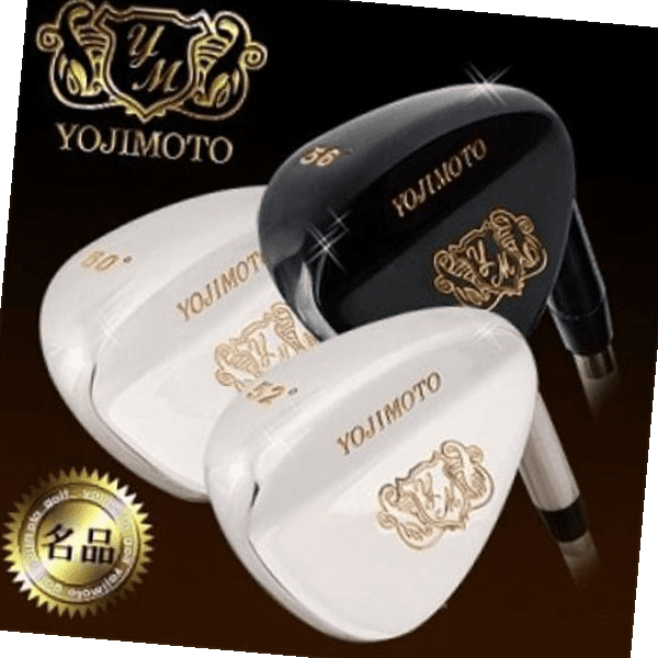 골프용품 일본명장 요지모토 GOLD FORGED 블랙밀러 골프웨지