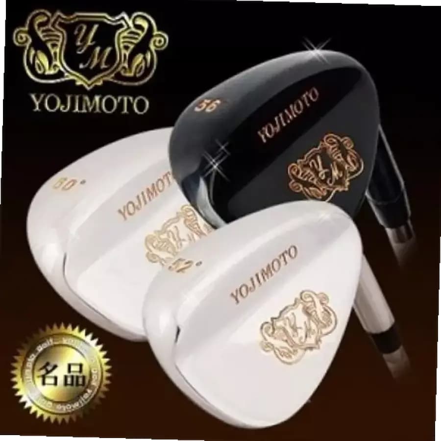 골프용품 일본명장 요지모토 GOLD FORGED 블랙밀러 골프웨지