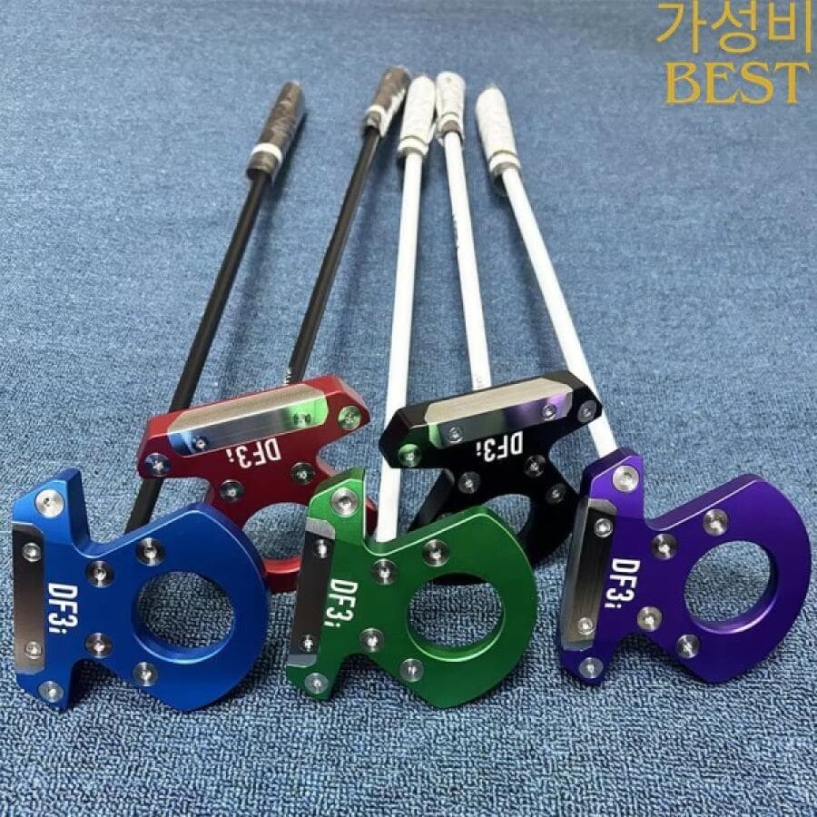 DF3i 골프 퍼터 밸런스 제로 토크 ACCRA 샤프트/스틸 포함 헤드커버 오른손잡이용