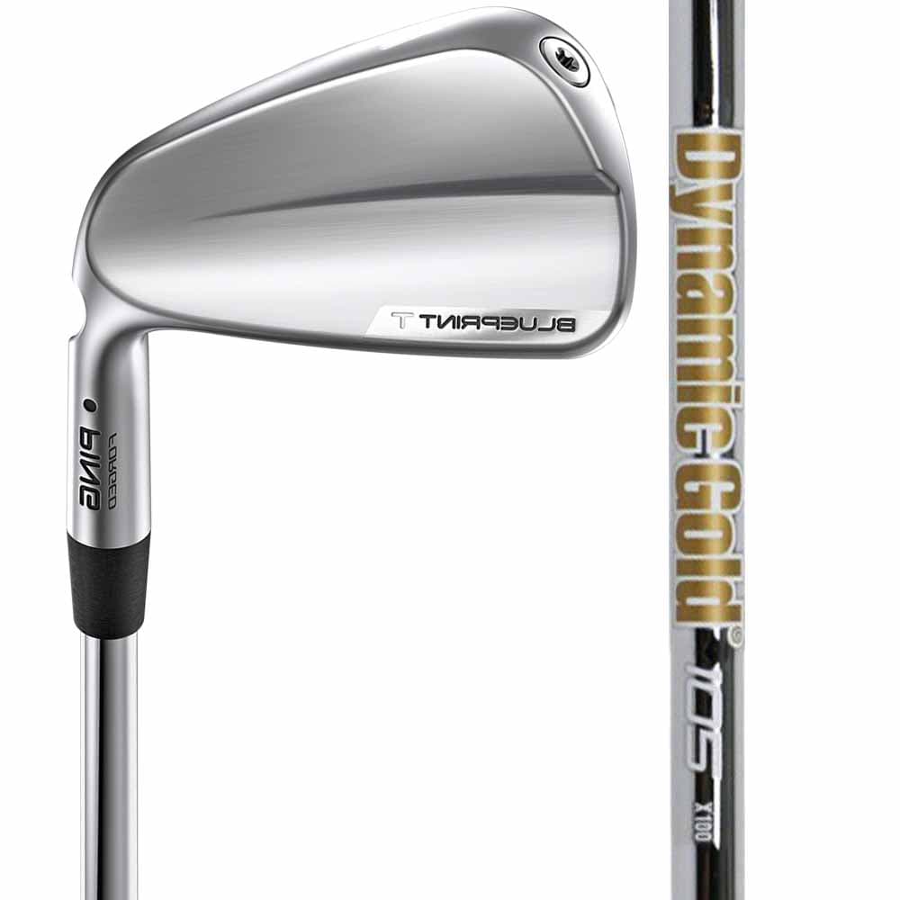 왼손 핑 블루프린트 T 아이언 낱개 단품아이언 3번 Dynamic Gold 105