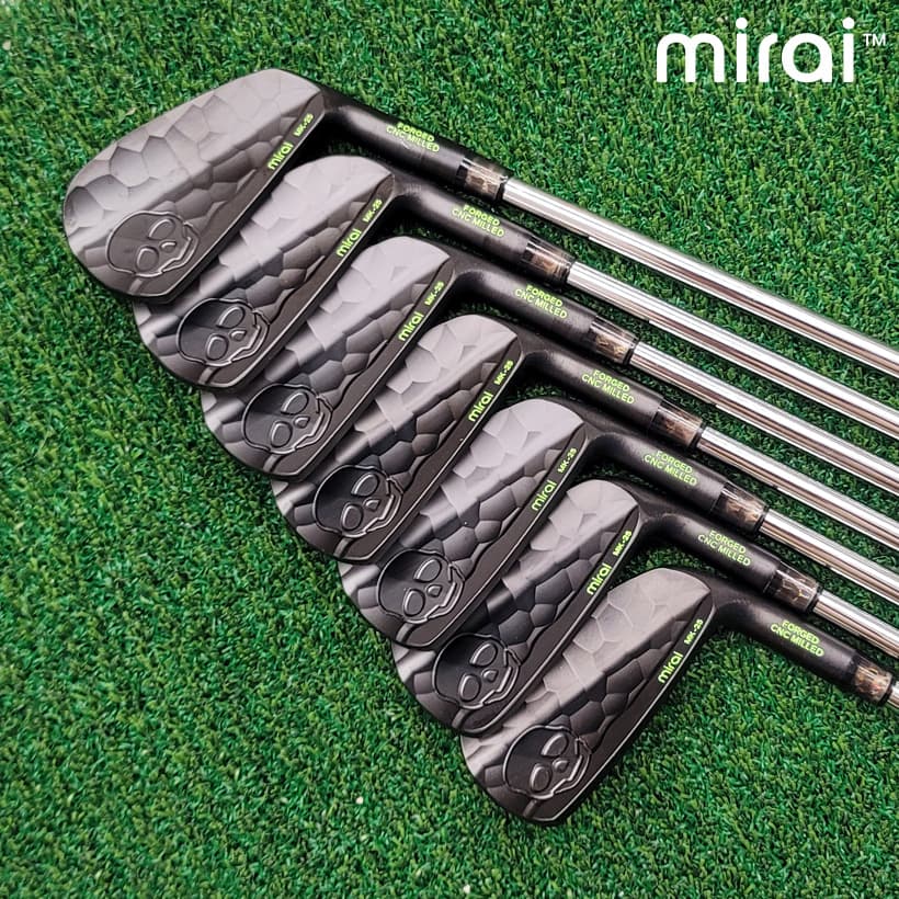 [본사] 미라이골프 MK25 블랙 아이언세트 4-P
