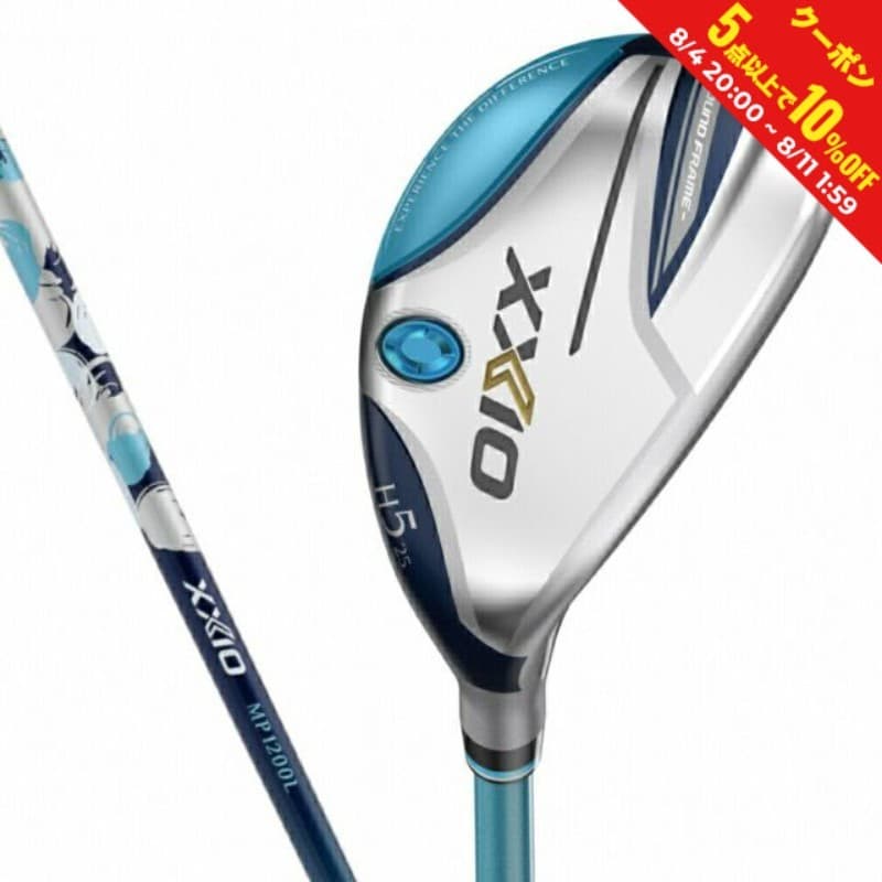 젝시오 여성 21 하이브리드 블루 골프 유틸리티 MP1200L 카본 2022년 던롭 XXIO
