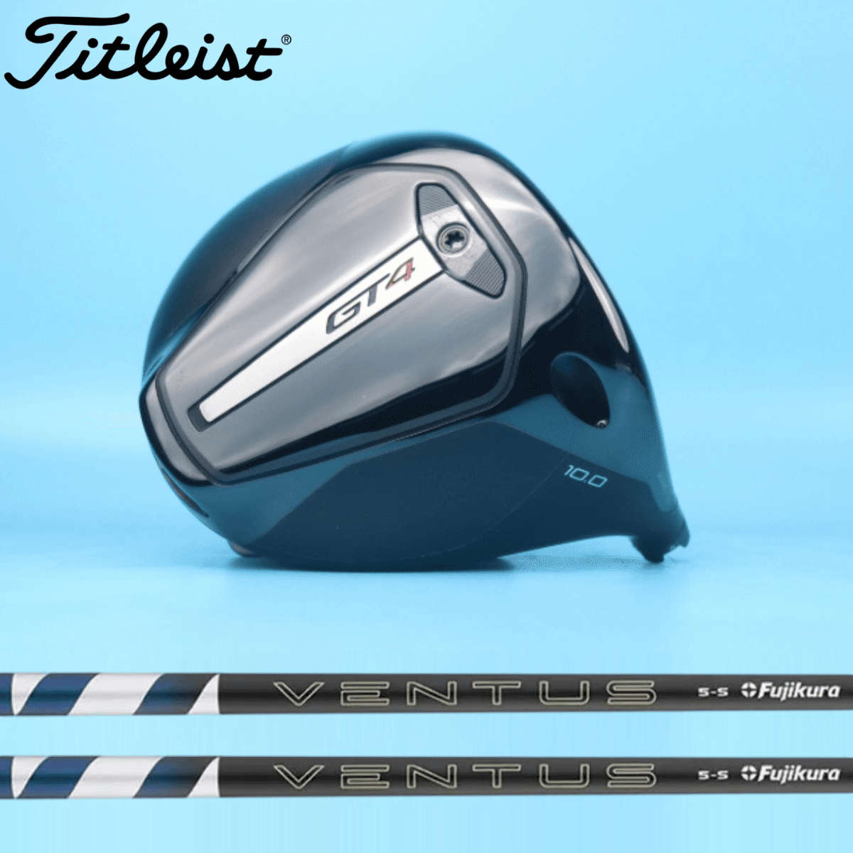 [사용후 스팩교환가능] 타이틀리스트 GT4 드라이버 벤투스 블루 블랙 커스텀 일본병행