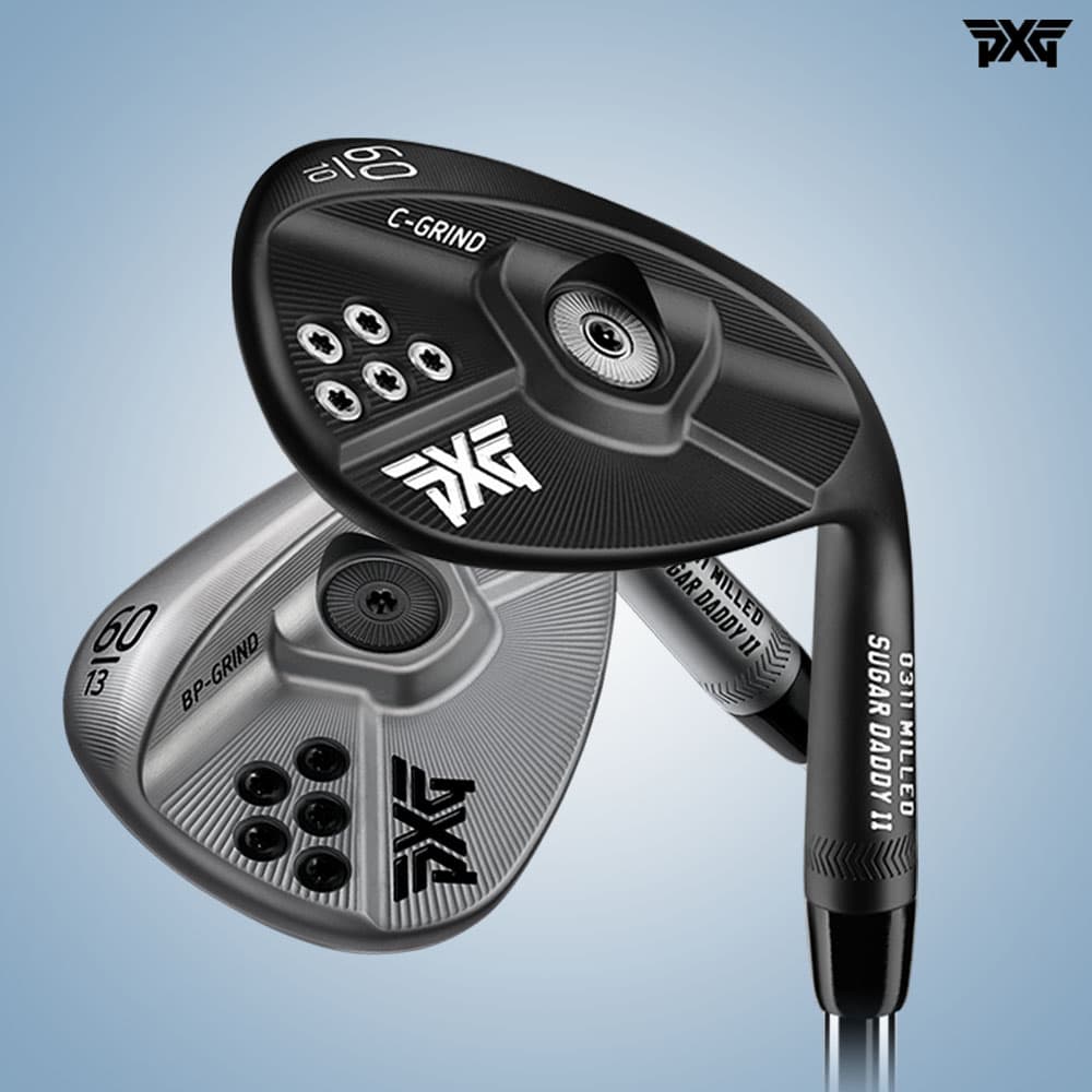 PXG 슈가대디2 크롬 블랙 웨지 SUGAR DADDY2 AMT샤프트 한정수량특판 카네