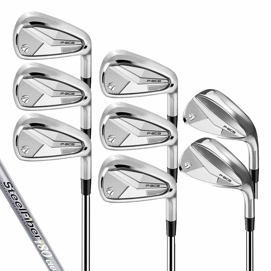 테일러메이드 2025 P8CB 아이언 8개 세트 STEELFIBER i80CW T