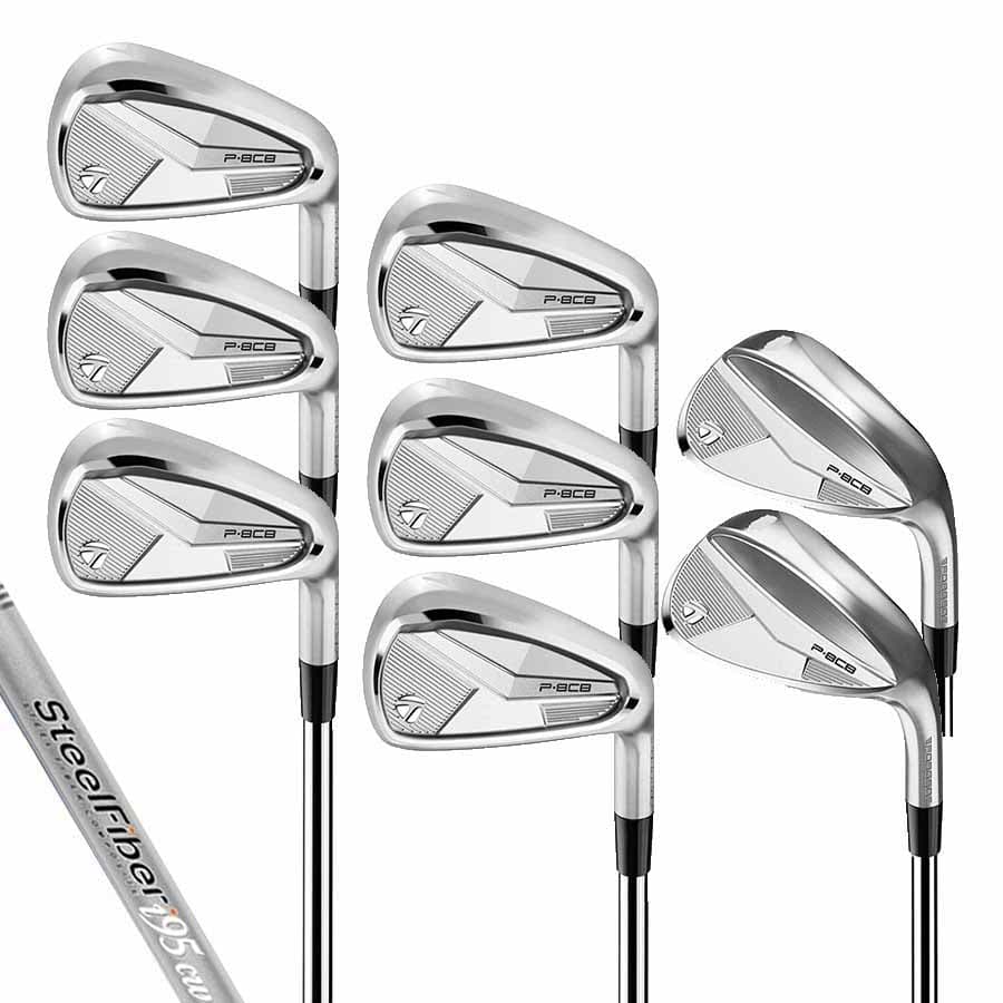 테일러메이드 2025 P8CB 아이언 8개 세트 STEELFIBER i95CW T