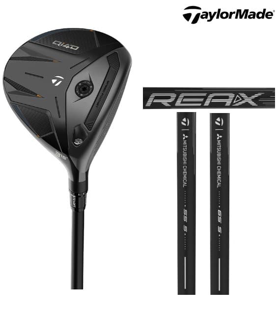 테일러메이드 Qi4D 우드 페어웨이 2026 3번 5번 7번 샤프트 REAX 55 S