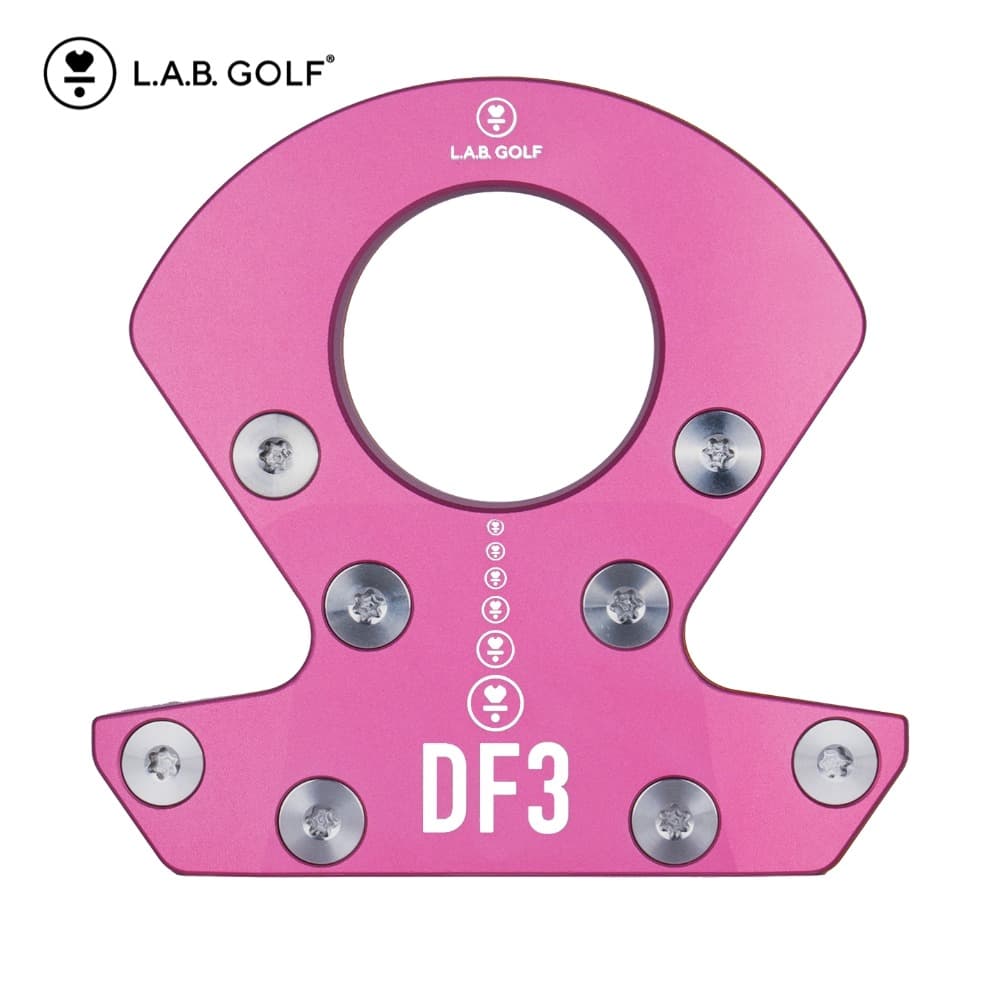 랩골프 LAB DF3 핑크 말렛 제로토크 퍼터