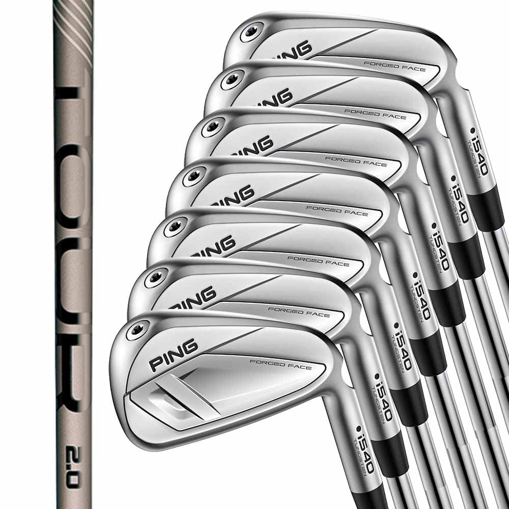 핑 i540 아이언 세트 PING TOUR 2.0 CHROME 7개