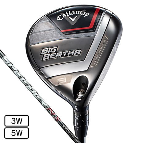 캘러웨이 남성 BIG BERTHA 페어웨이 우드 3번 5번 SPEEDER NX