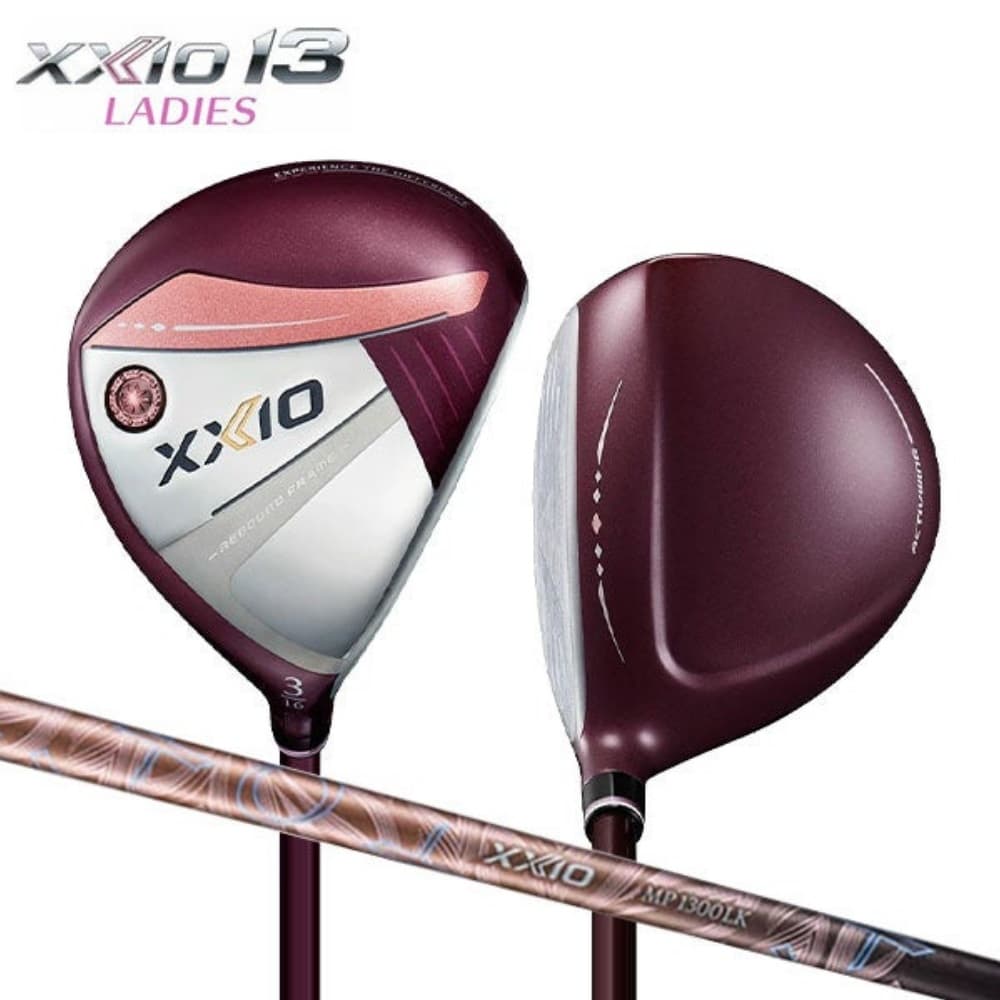 젝시오 13 여성 페어웨이 우드 3번 7번 XXIO MP1300LK 카본 샤프트 보르도