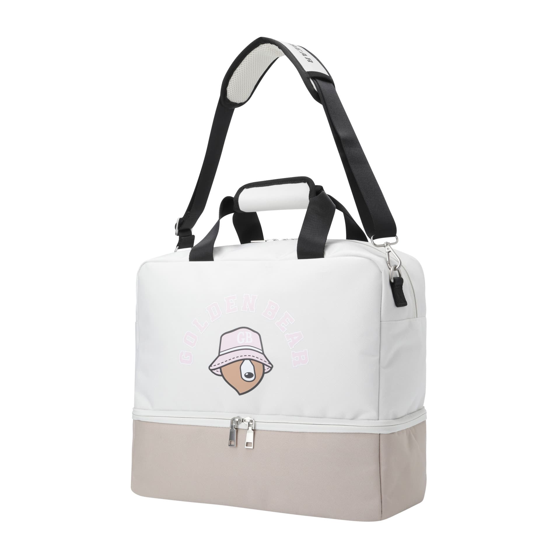 골든베어 Color Blocked Boston Bag G6BOX26101