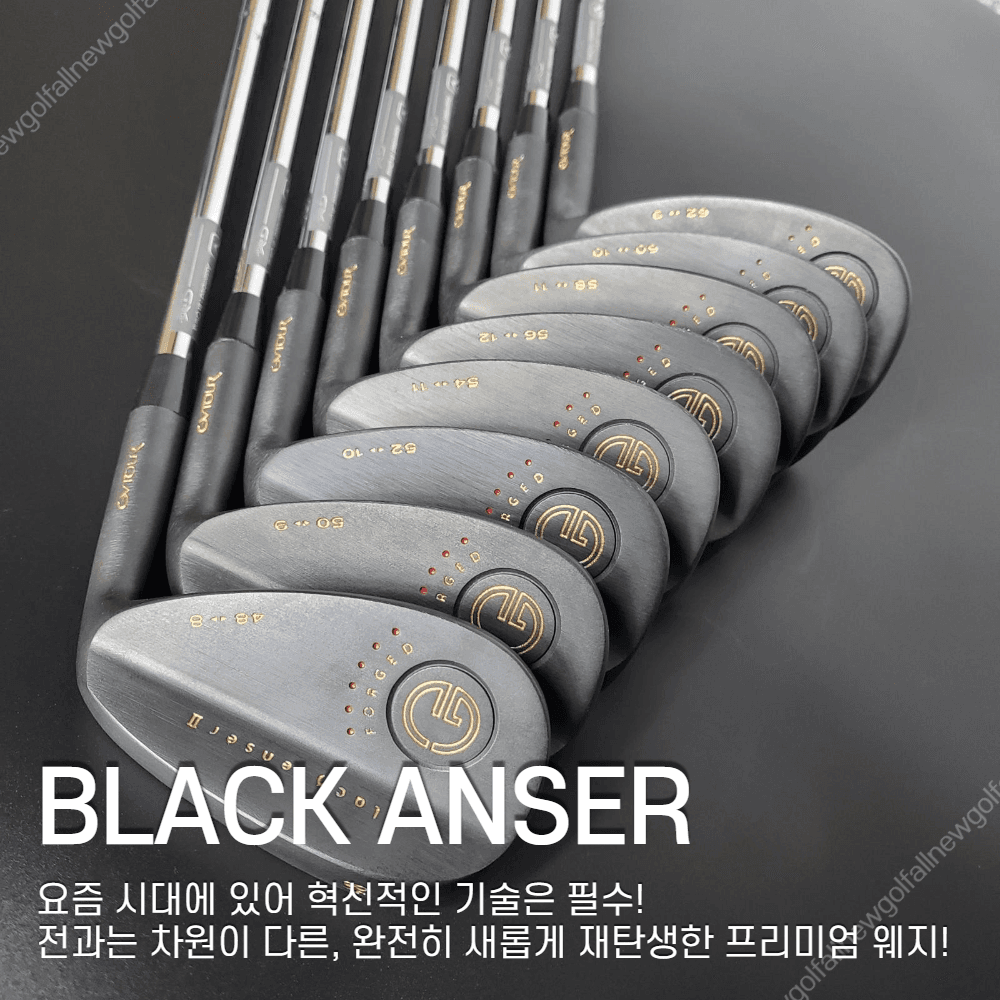 진열상품 남성용 여성용 골프채 웨지 48도 50도 52도 56도 60도 모음전
