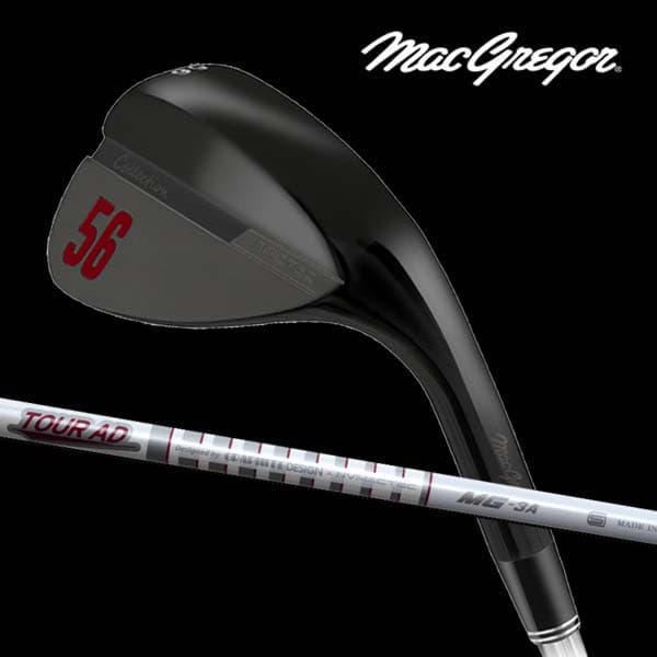 맥그리거 여성 블랙 골프 웨지 NV 맥텍 MACTEC GOLF