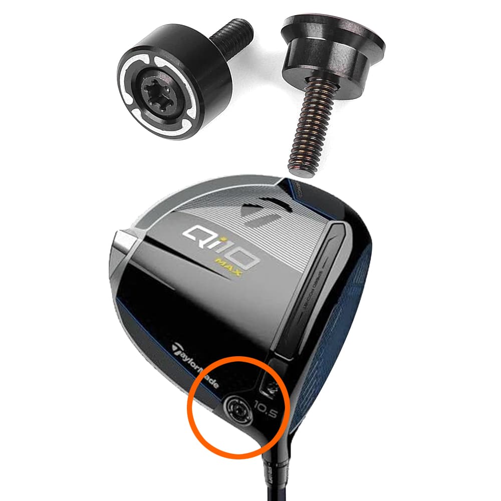 테일러메이드 Qi10 MAX 앞무게추 원형 블랙 3g 호환용 골핏