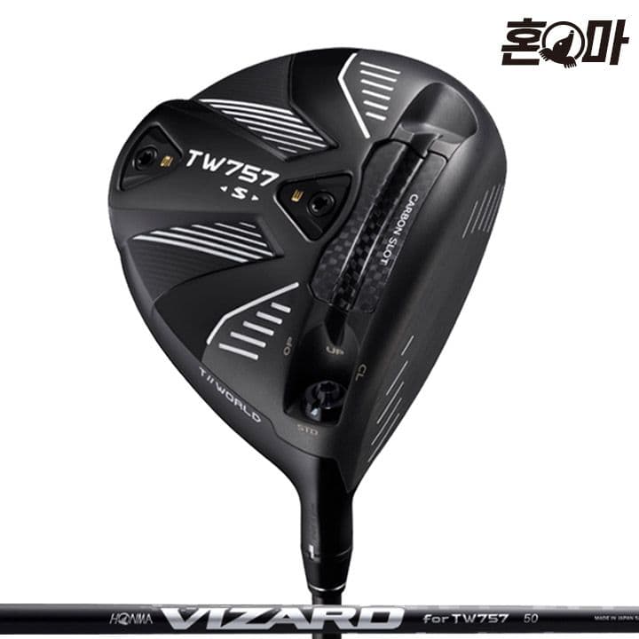 혼마 TW757 TYPE-S 타입S 드라이버 남성 9도 비자드 50 S (병행)