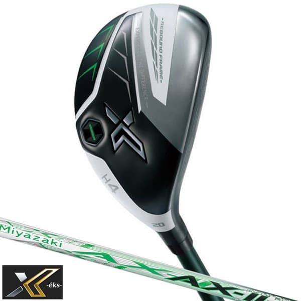 DUNLOP 던롭 젝시오 12x 남성 골프 유틸리티 미야자키 AX-2 카본 2022년