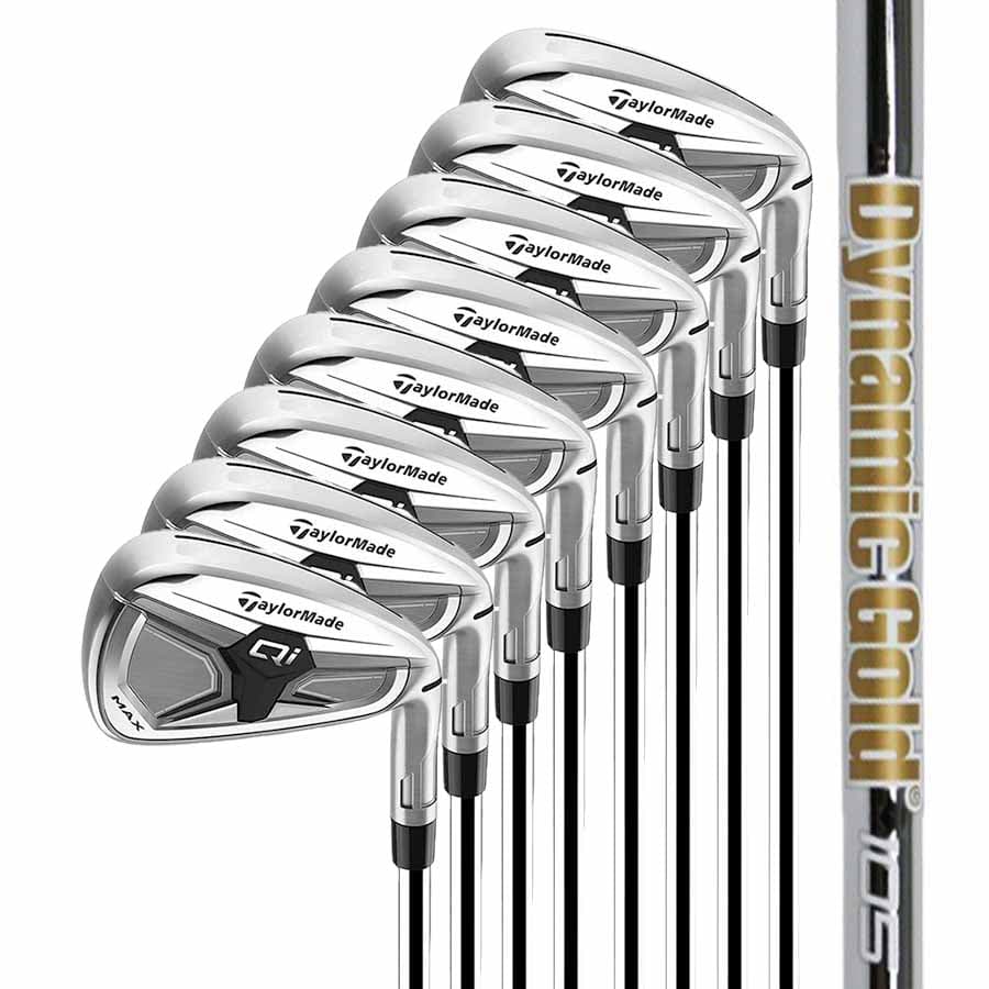 테일러메이드 26 Qi Max 아이언 8개 남성 (Dynamic Gold 105 S200)