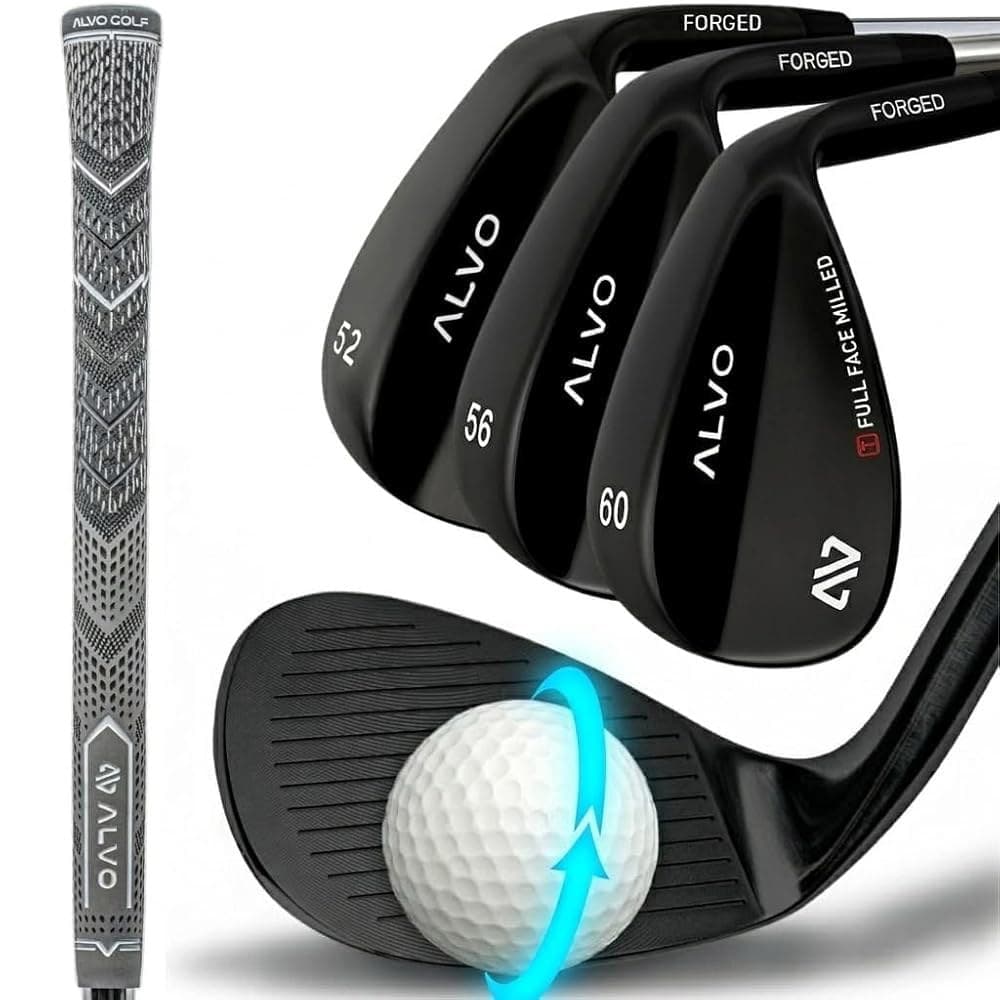 ALVO GOLF - 프리미엄 풀페이스 골프 웨지 웨지 세트 및 싱글 52/56/60/7