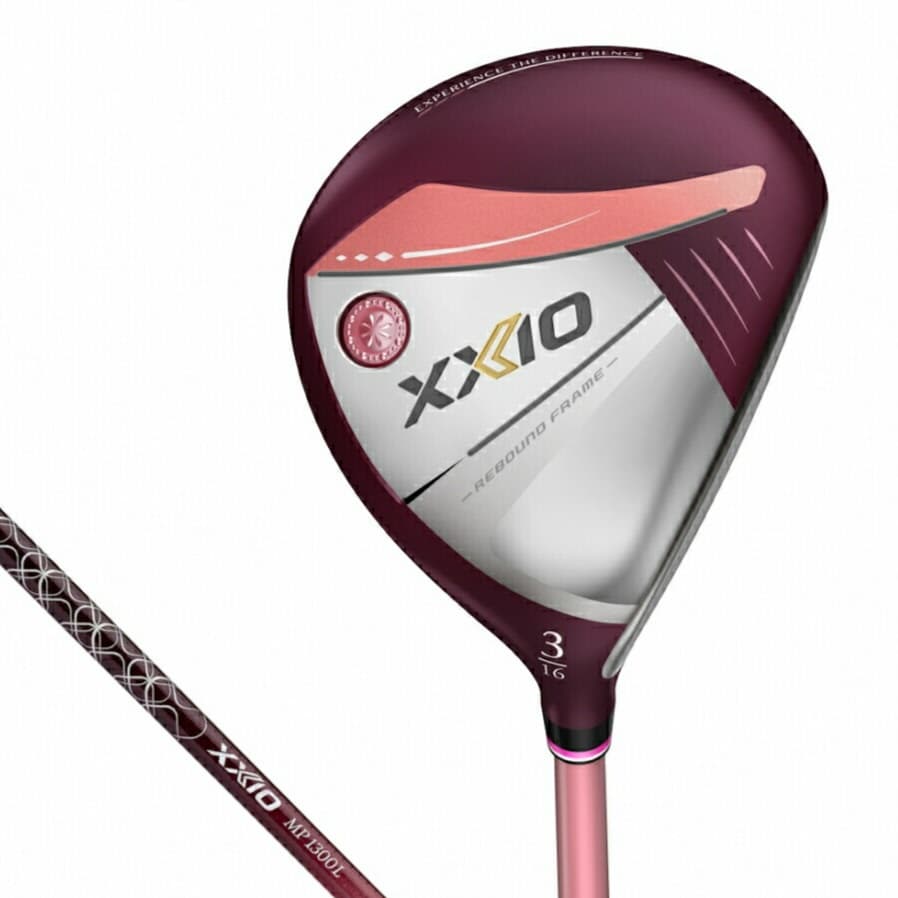 젝시오 13 여성 페어웨이 우드 3번 7번 보르도 MP1300L 2024년 카본샤프트
